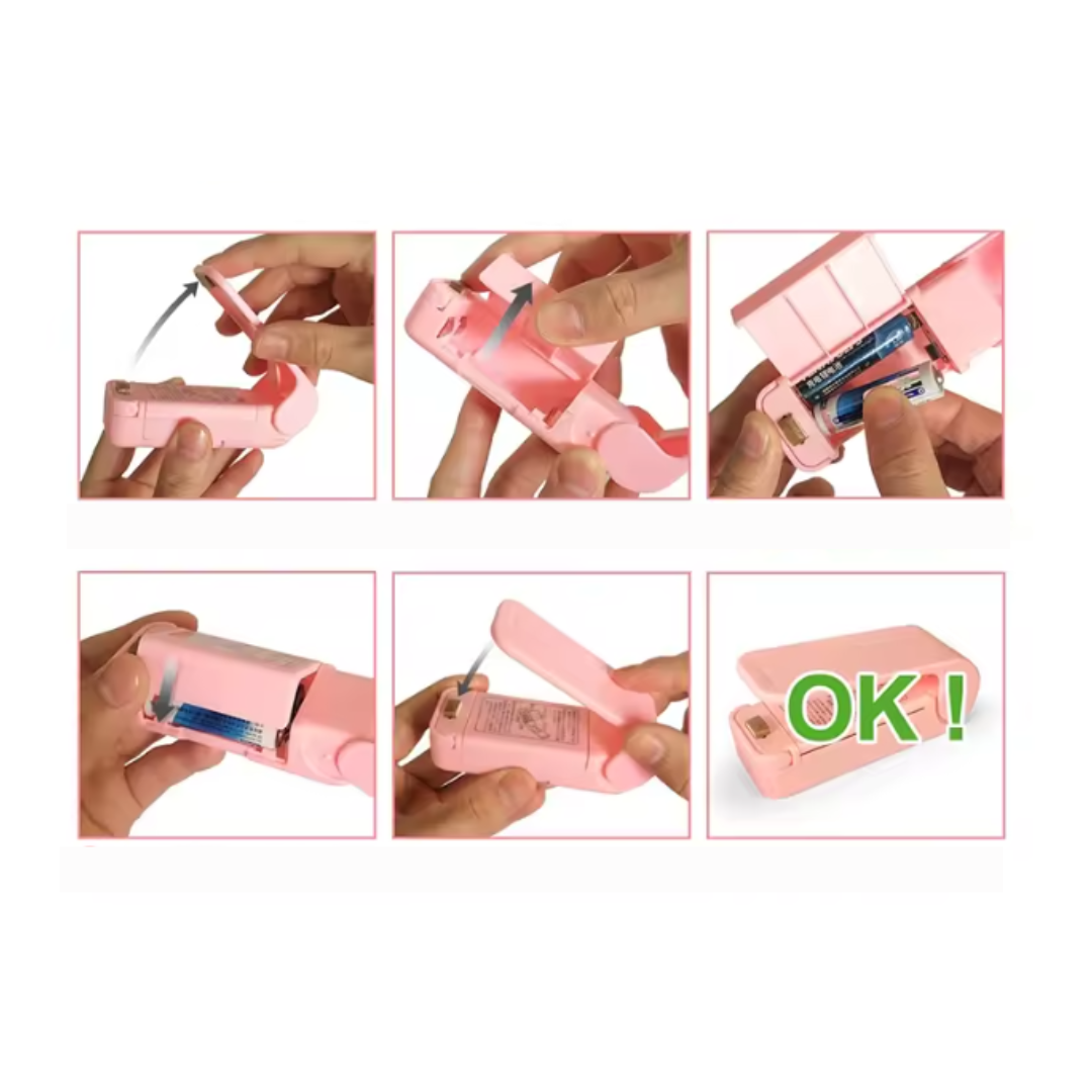 Mini Sellador Térmico de Bolsas